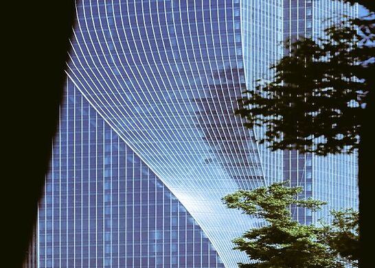 One of the World's Most Twisted Towers: The Dance of Light